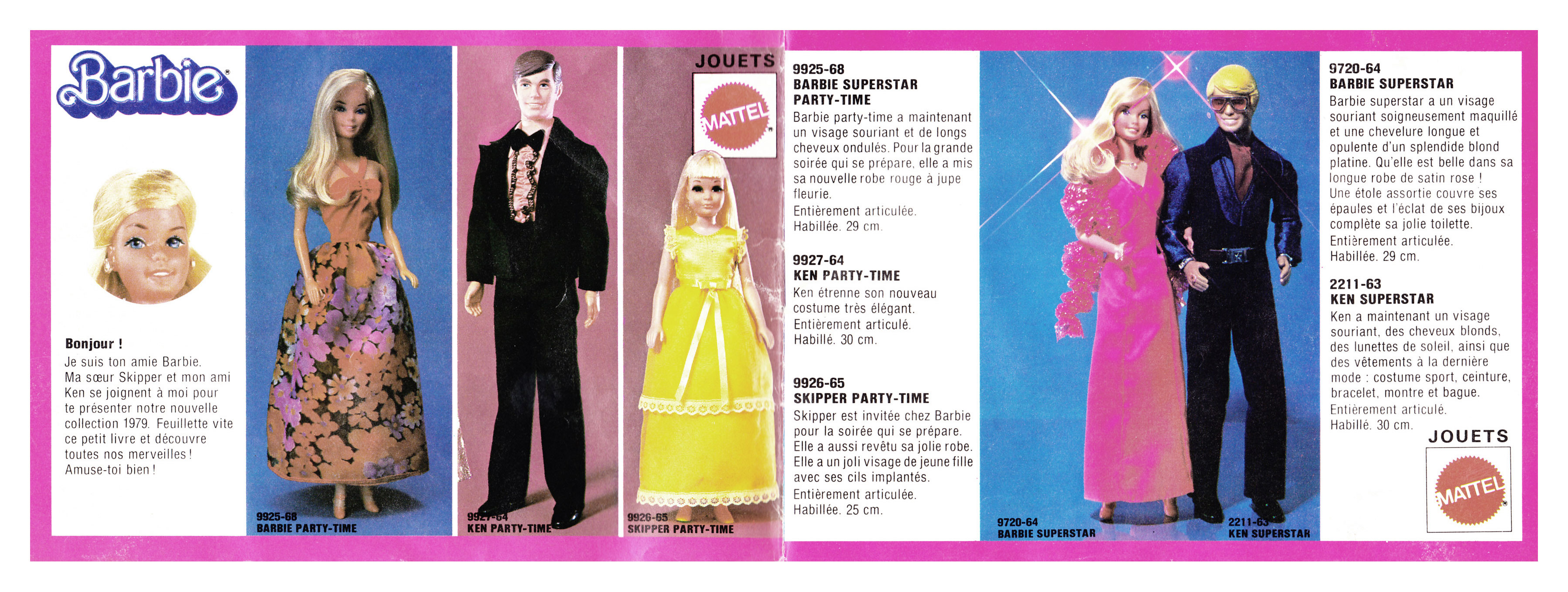 From 1979 French Barbie booklet