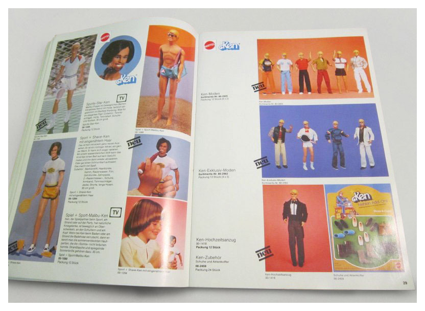 From German Mattel 80 catalogue