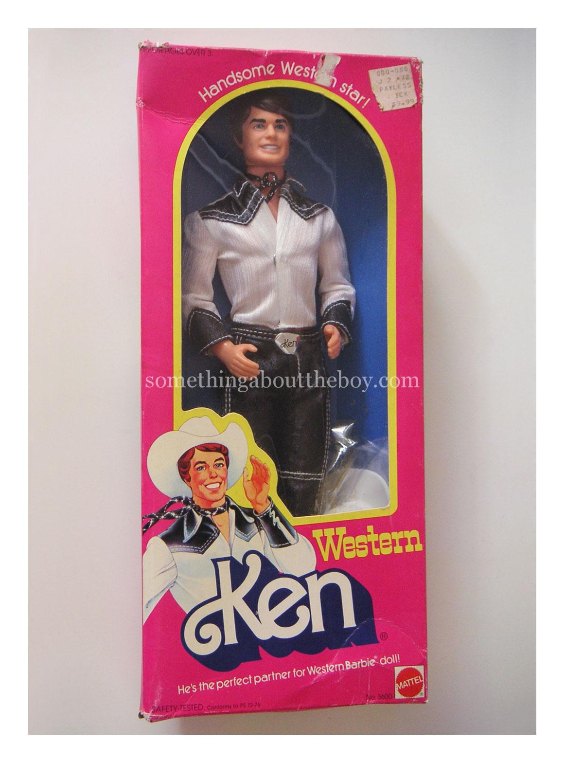 1981 #3600 Western Ken in original packaging