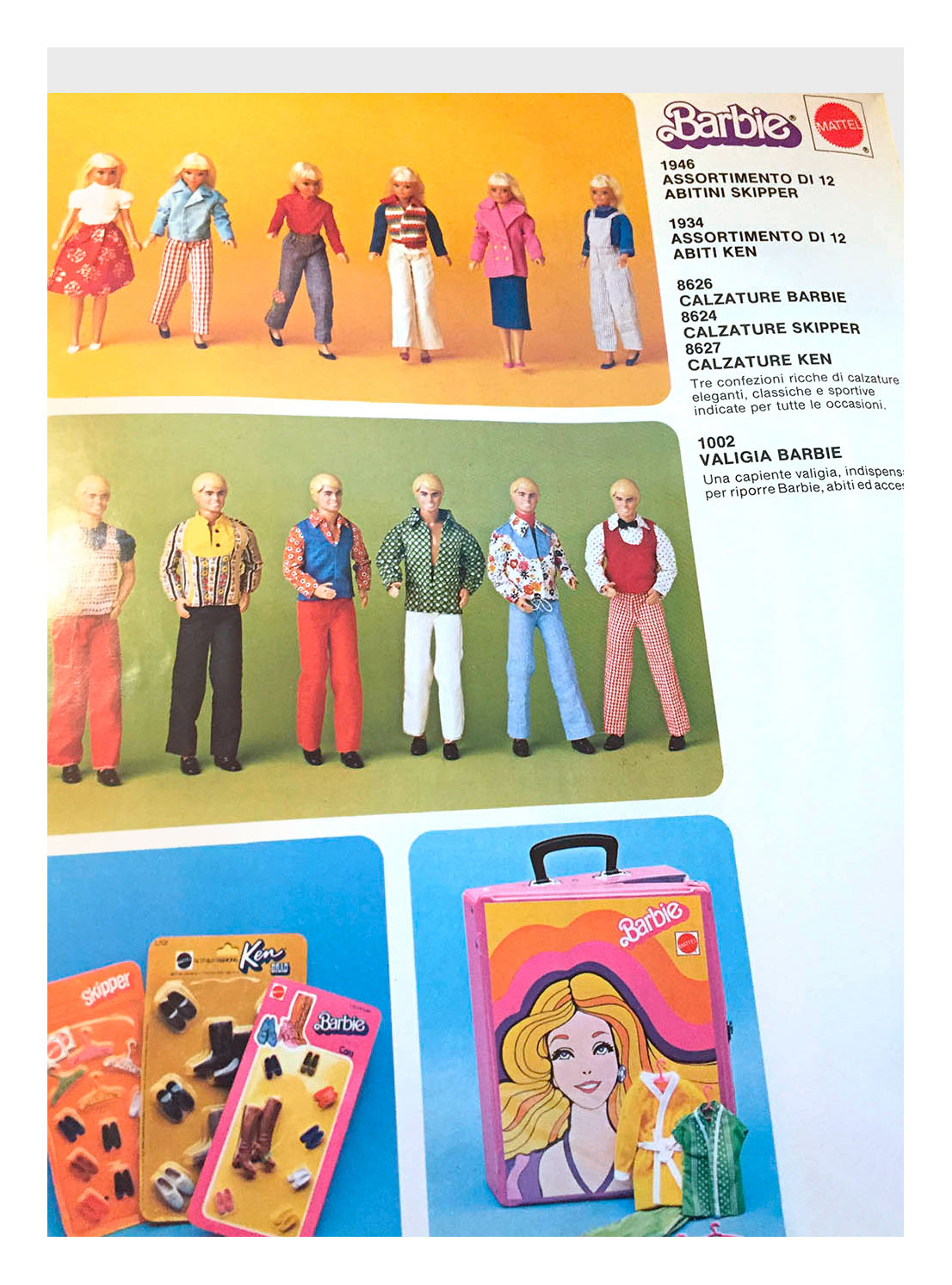 From Italian Mattel Giocattoli 1981 catalogue