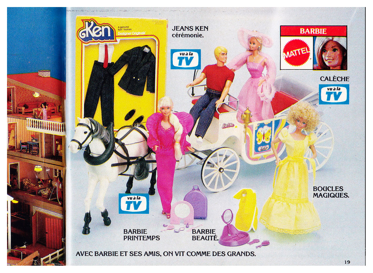 From 1982 French BHV Jouets 82 Circus catalogue