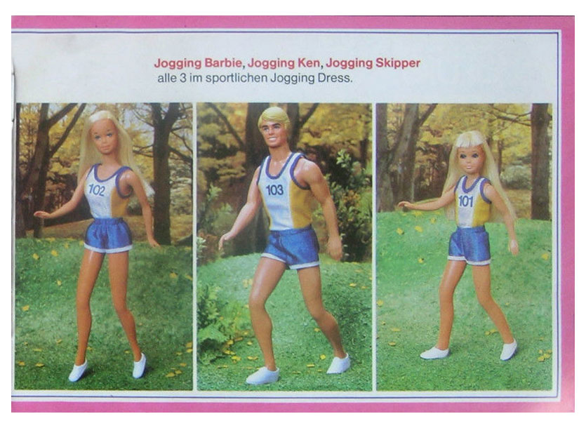 From 1982 German Barbie booklet
