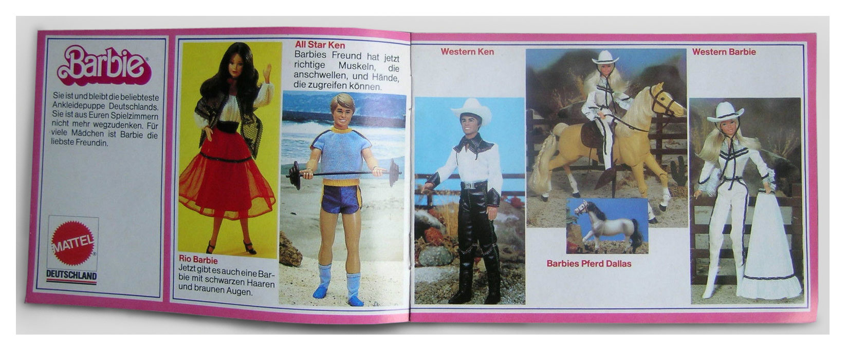 From 1982 German Barbie booklet