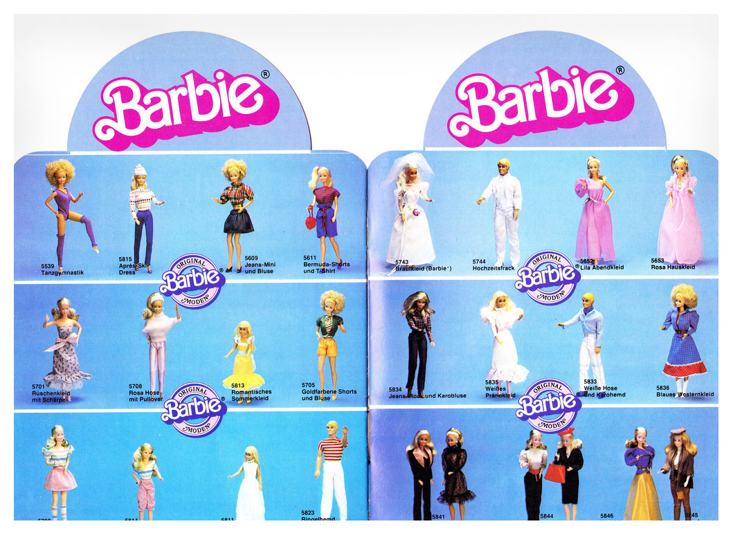 From 1983 German Barbie booklet