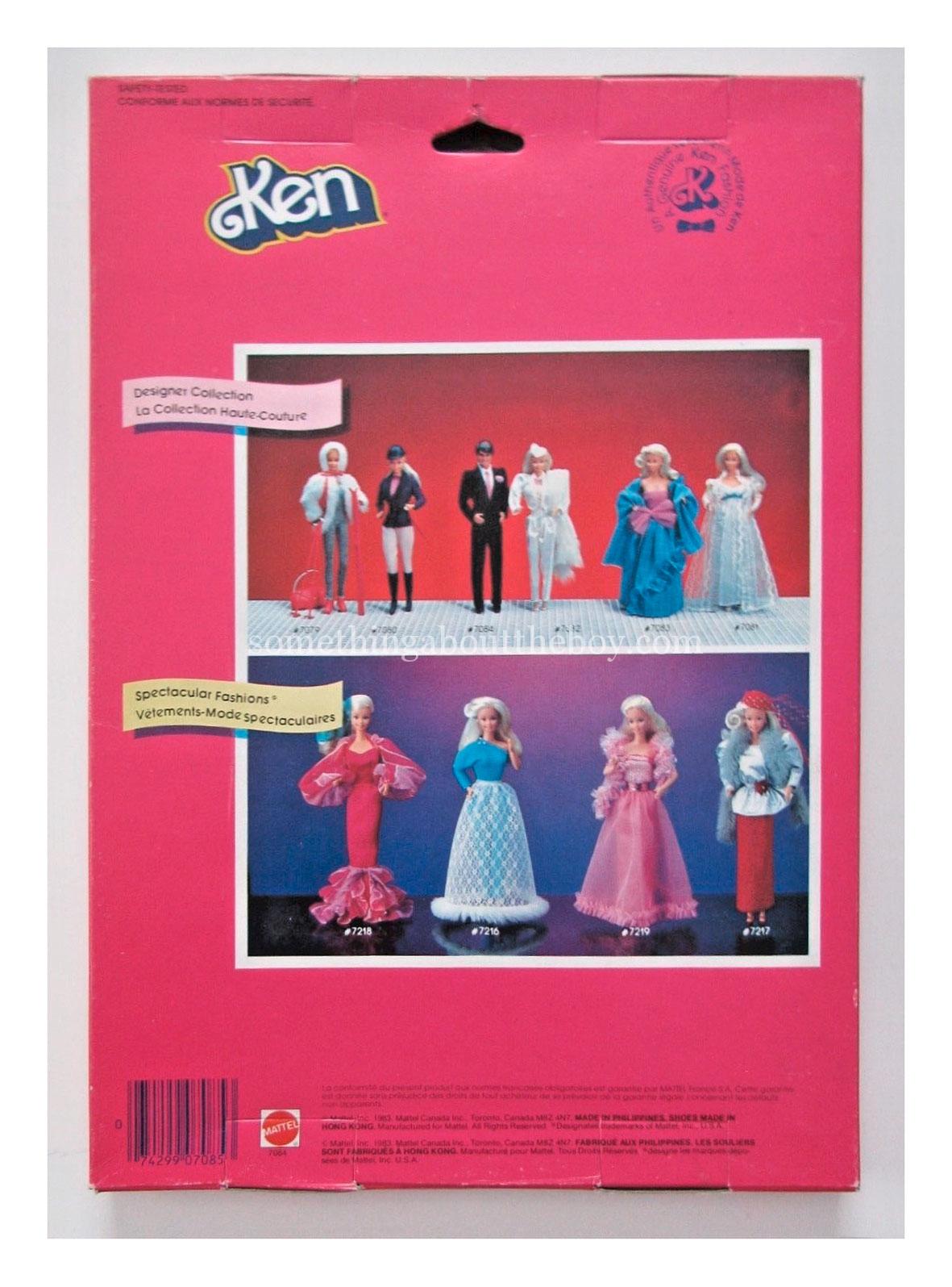 1984 Designer Collection #7084 (Canadian version) in original packaging