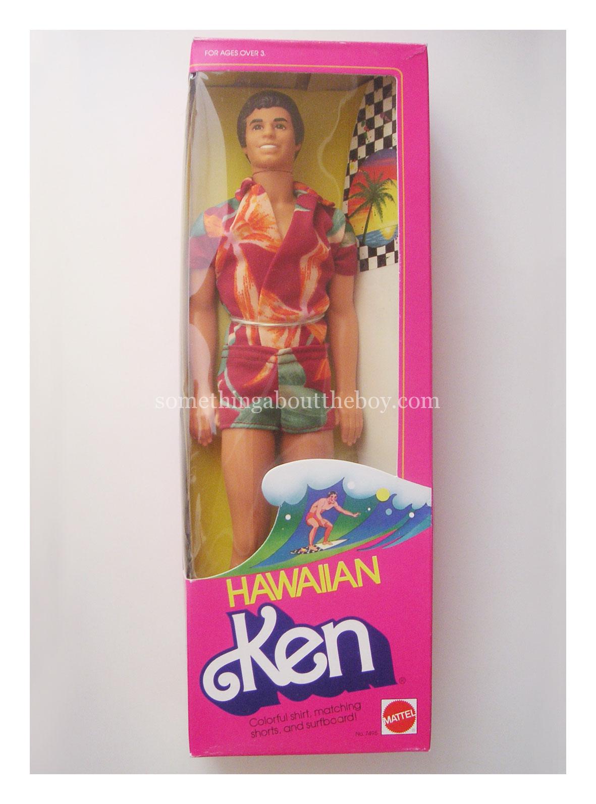 1984 #7495 Hawaiian Ken in original packaging