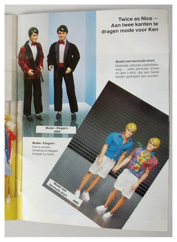 From 1984 Dutch Barbie booklet