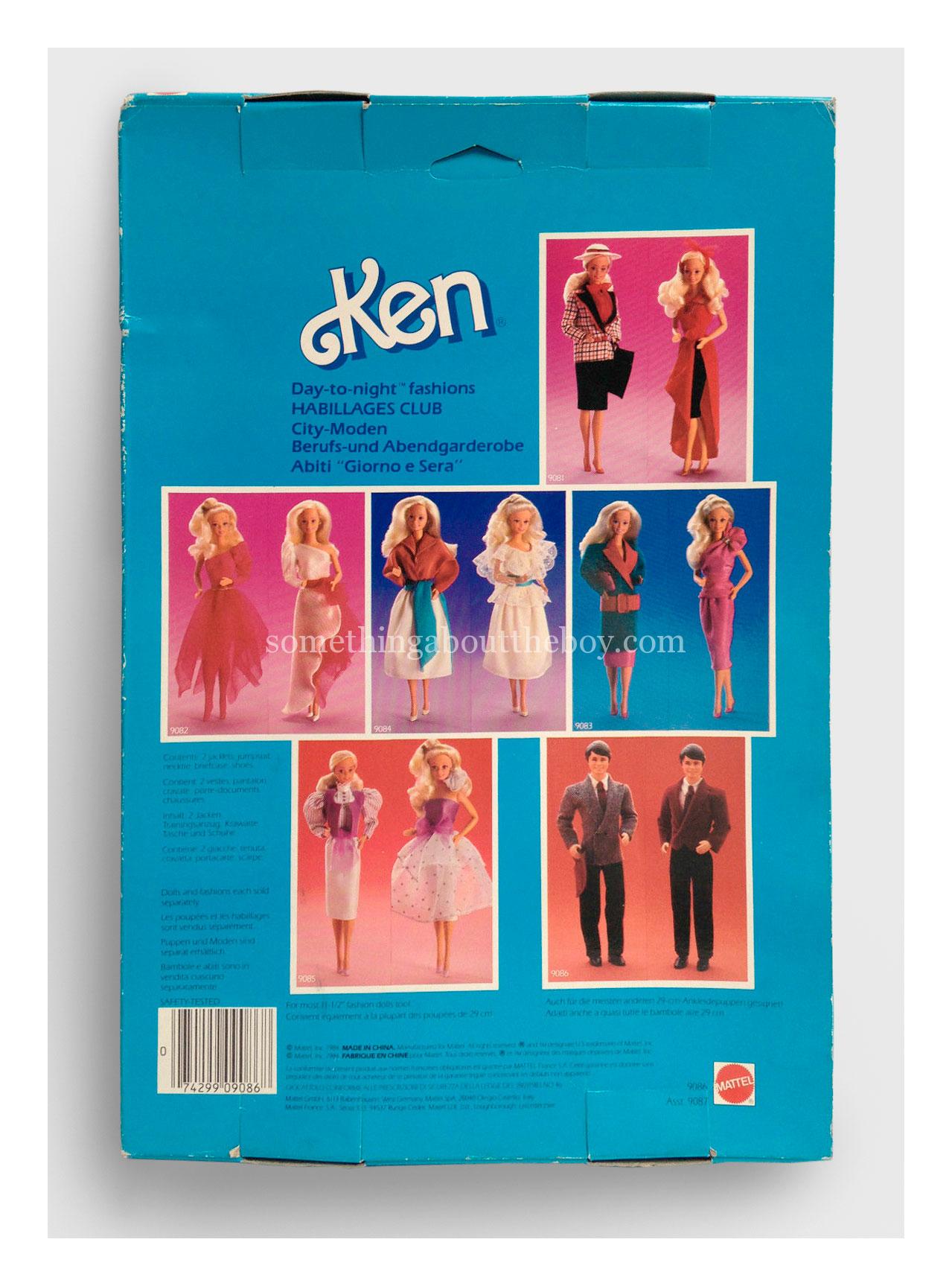 1985 #9086 Day-to-Night Fashions (European version)