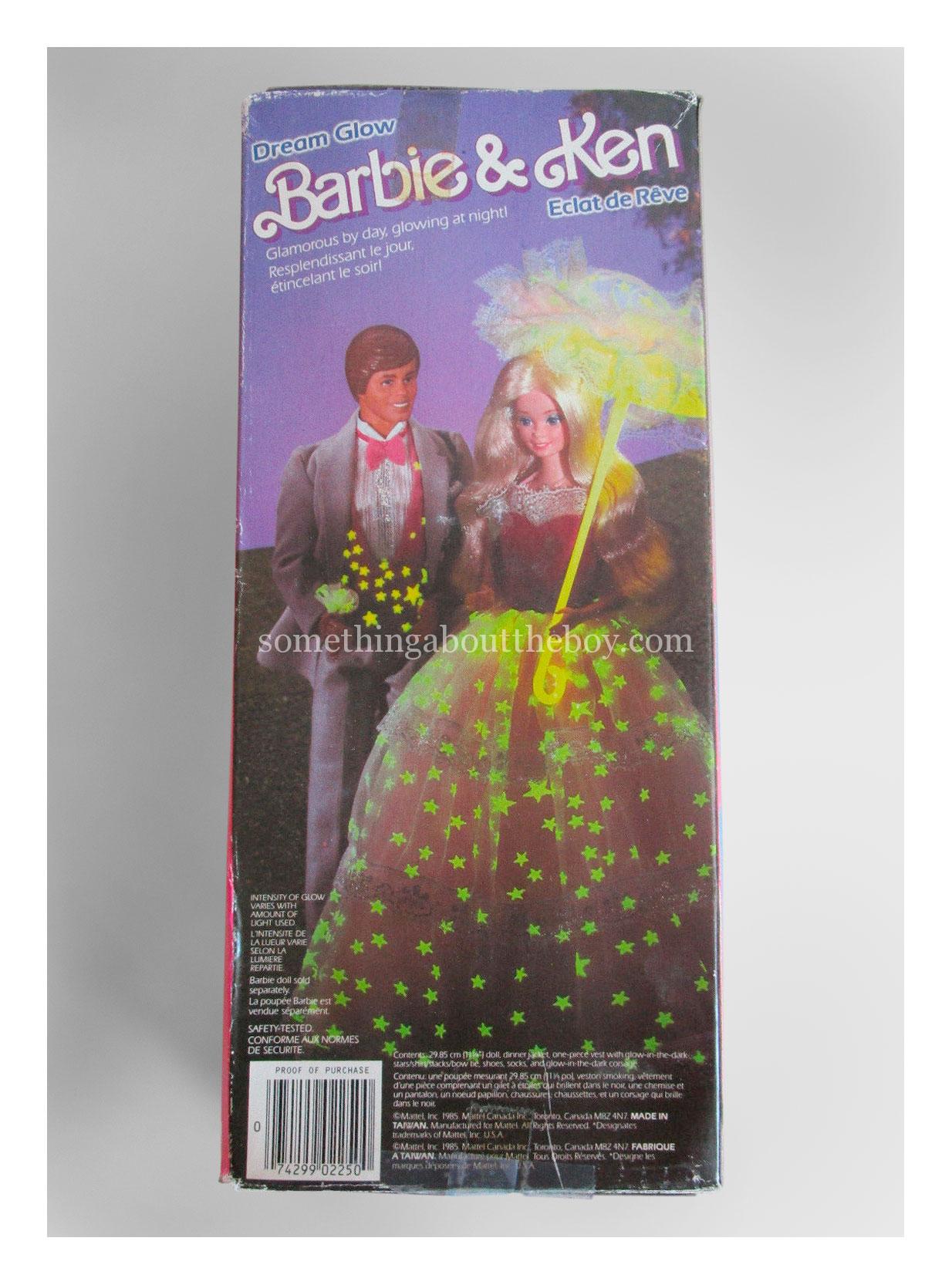 1986 #2250 Dream Glow Ken (Canadian version)