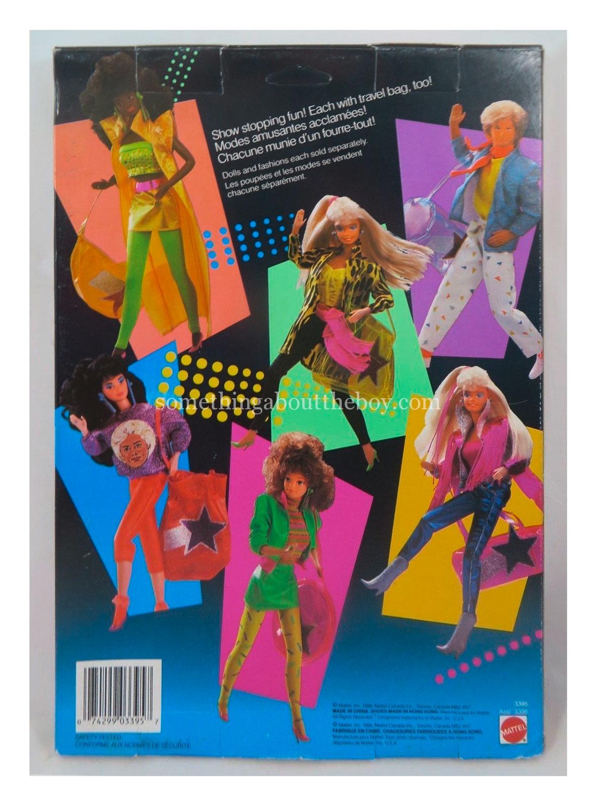 1987 #3395 Tour Fashions (Canadian version) in original packaging