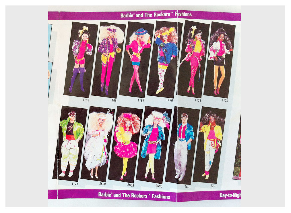 From 1986 World of Fashion booklet