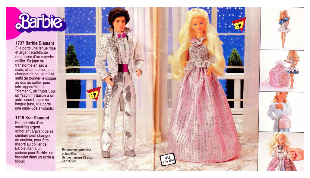 From 1987 French Barbie booklet