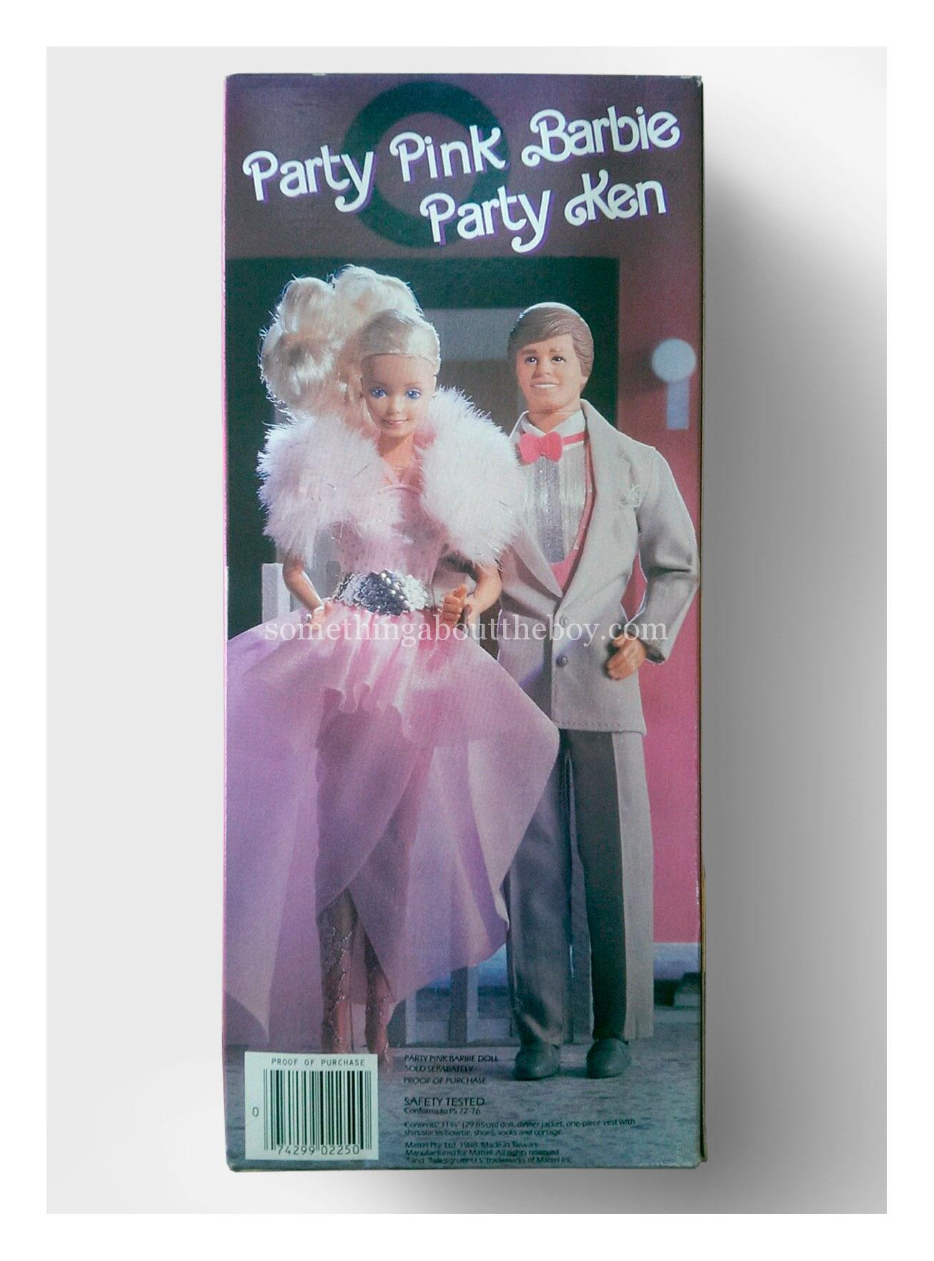1989 #2250 Party Ken