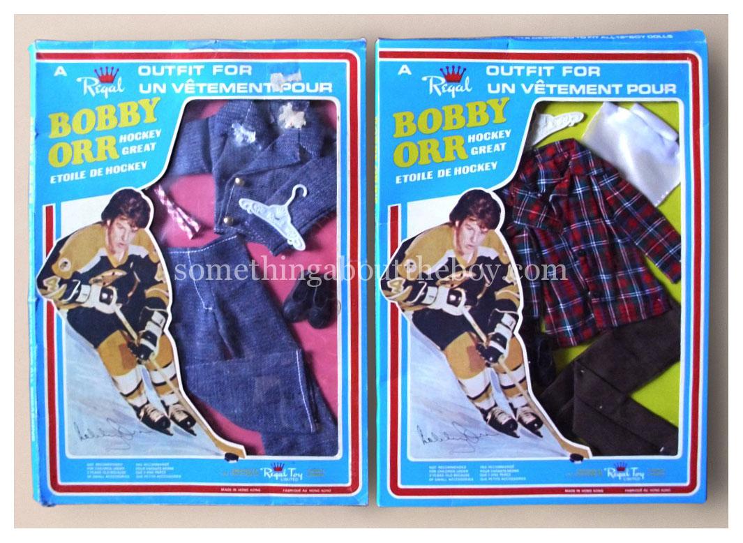 1975 Bobby Orr outfits by Regal Toy Limited