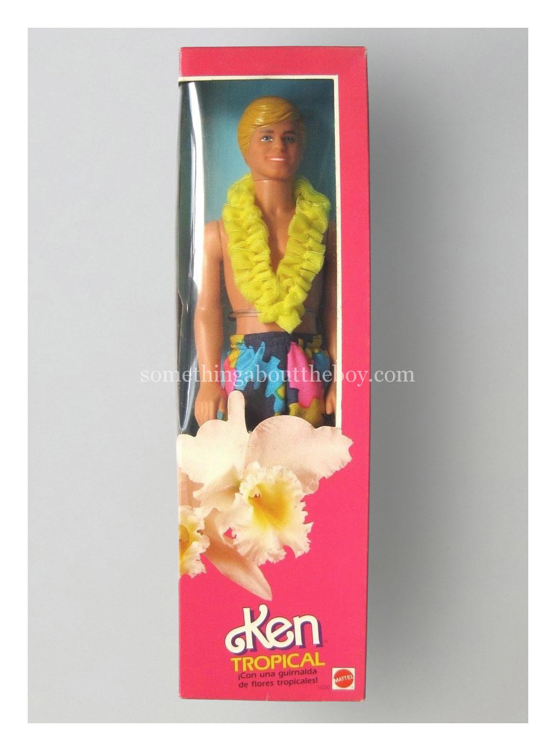 1986 #1020 Ken Tropical in original packaging