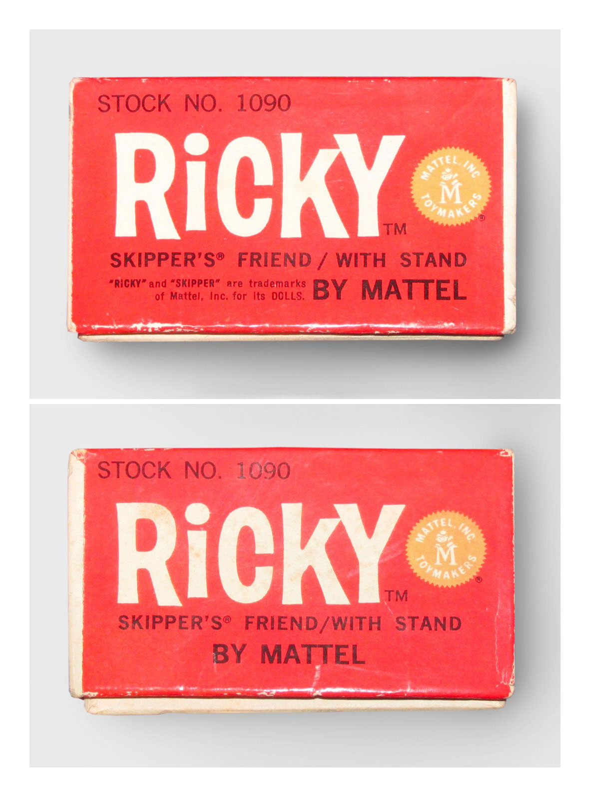 1965-6 #1090 Ricky box ends