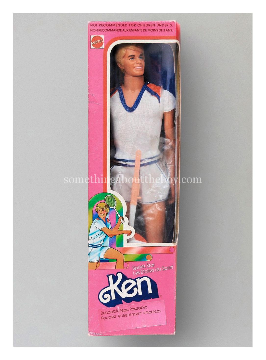 1980 #1336 Sports Star Ken with correction sticker