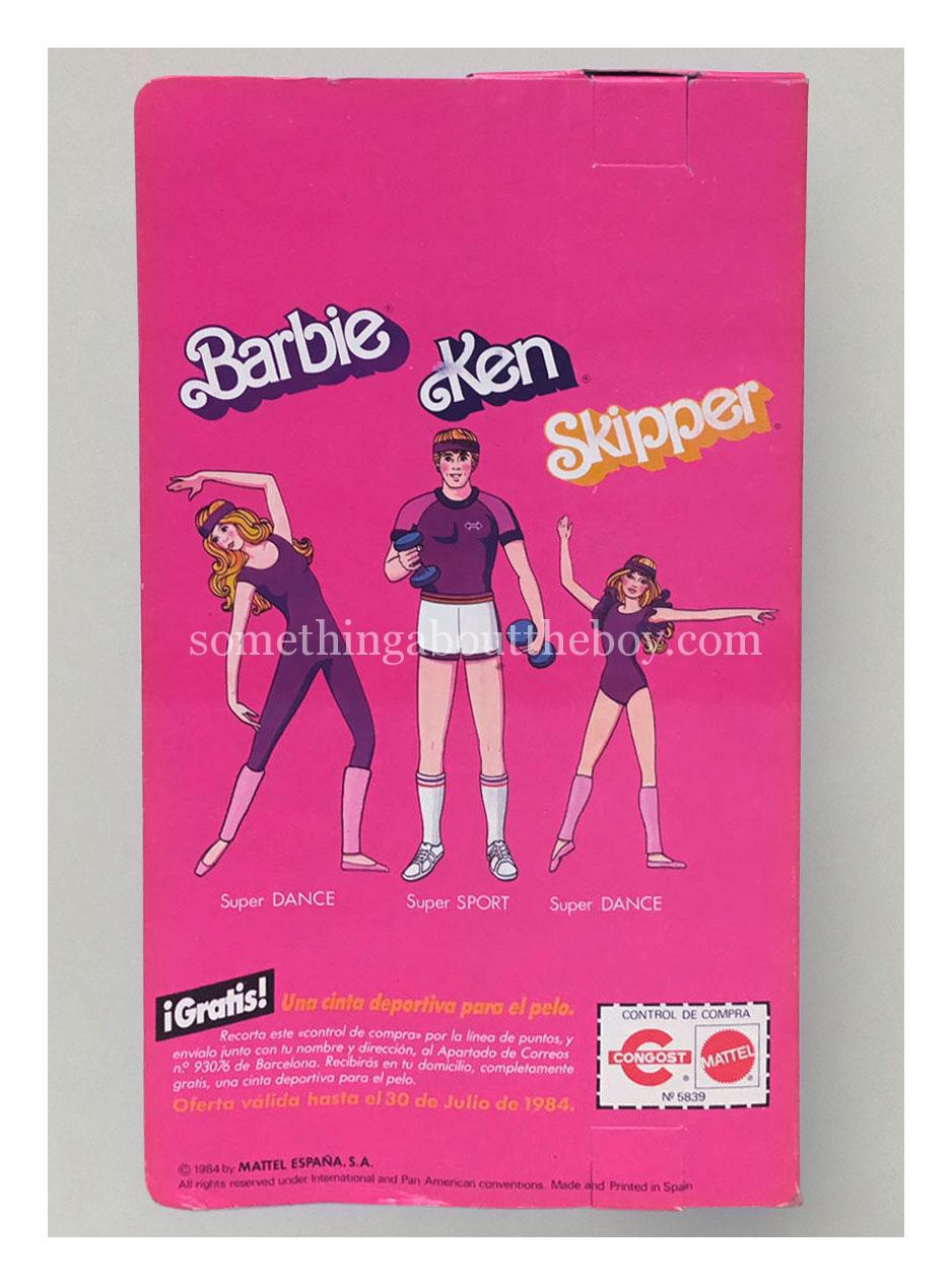 1984 #5839 Ken Super Sport (Spanish version)