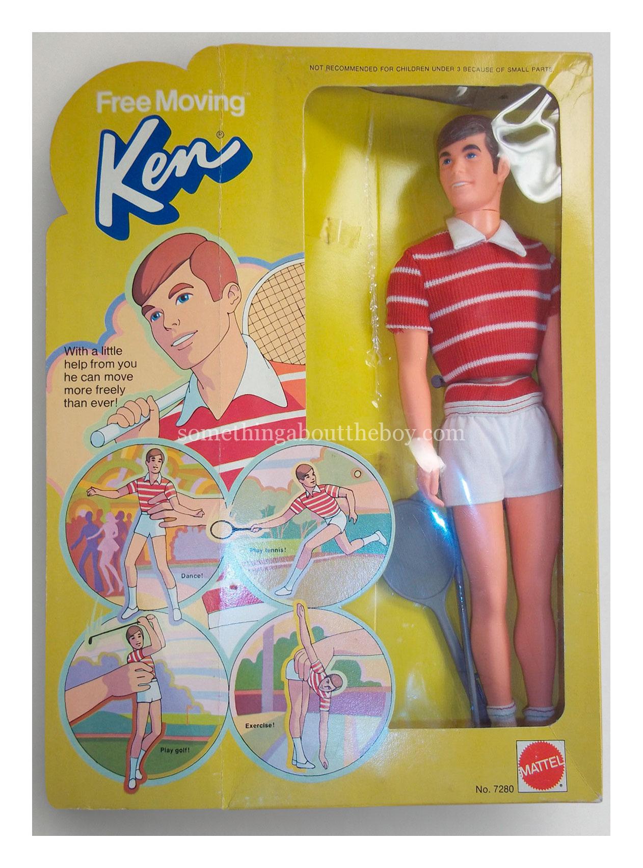 1975 #7280 Free Moving Ken in original packaging