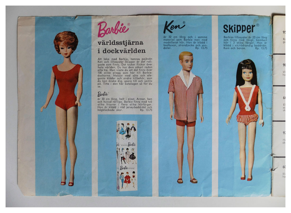 1964 Swedish Mattel/Brio booklet