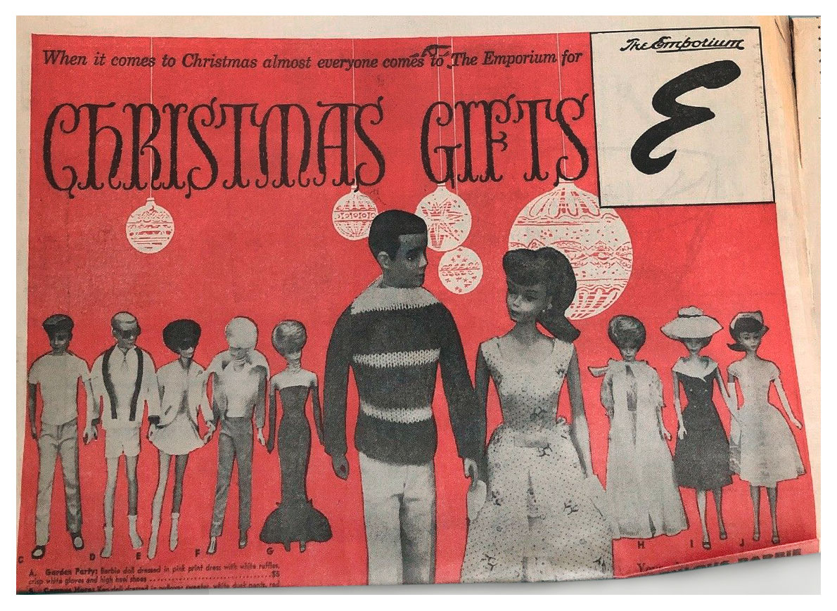 1963 The Emporium December newspaper supplement
