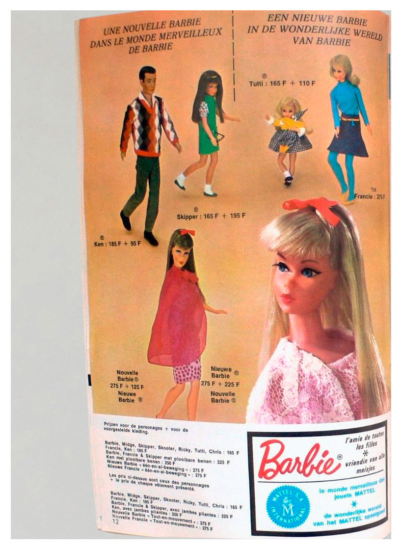 1967 Belgian Barbie advertising