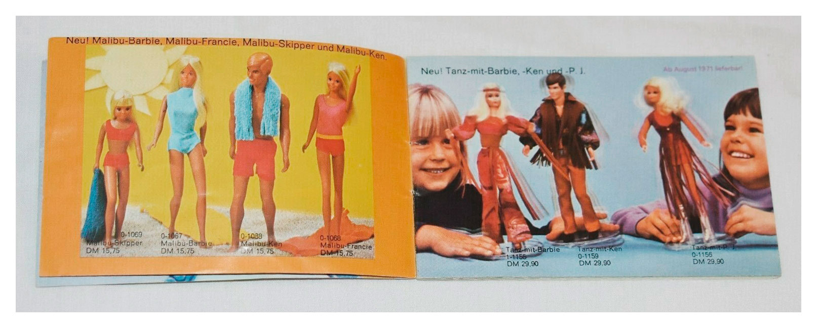 From 1971 German Barbie booklet
