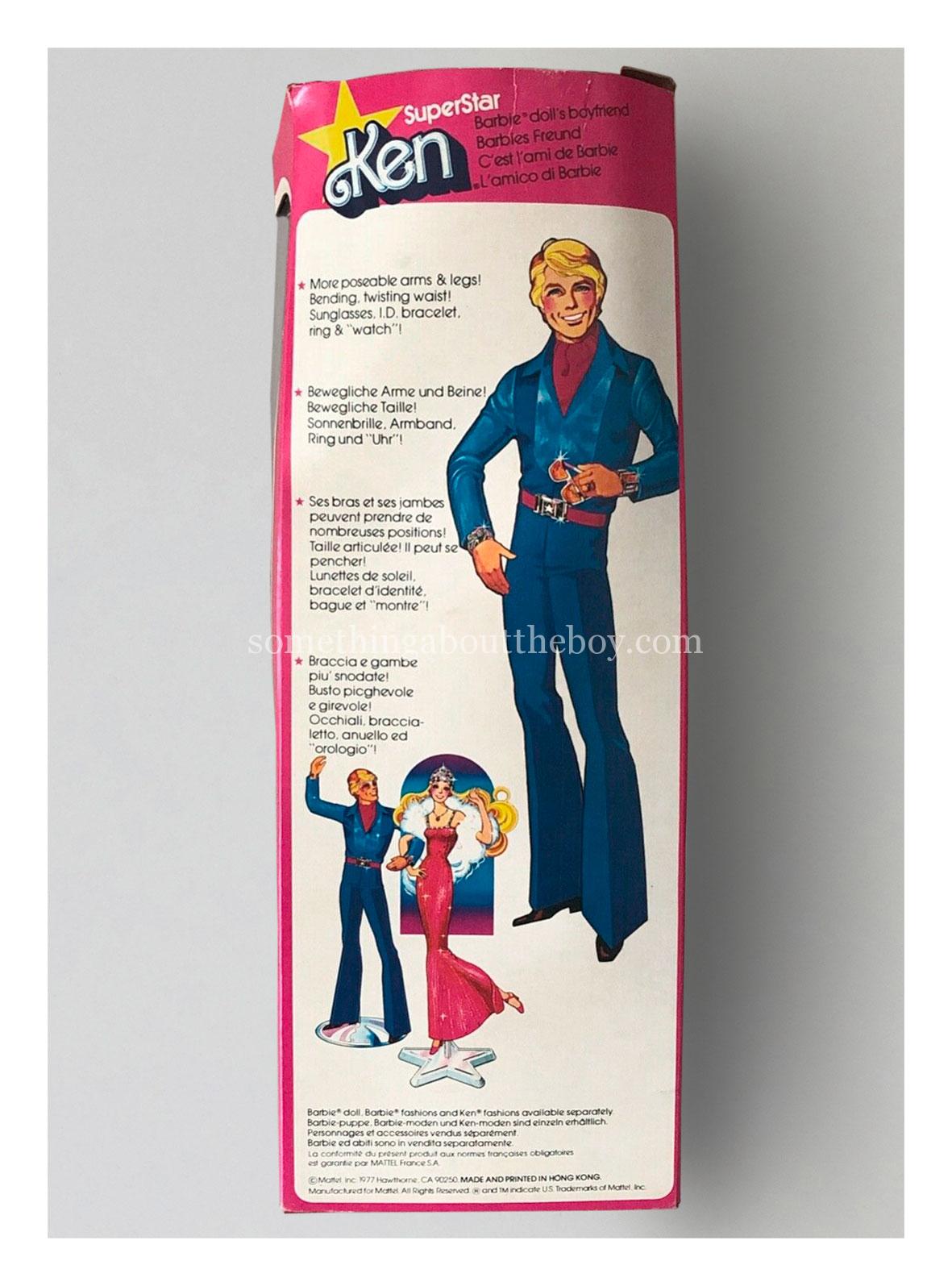 1978 #2211 SuperStar Ken European packaging