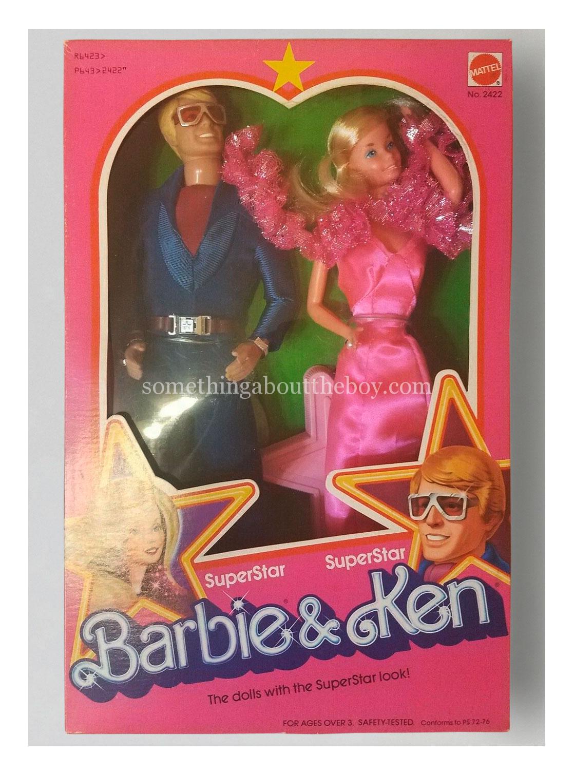 1978 #2422 Superstar Barbie & Ken Set