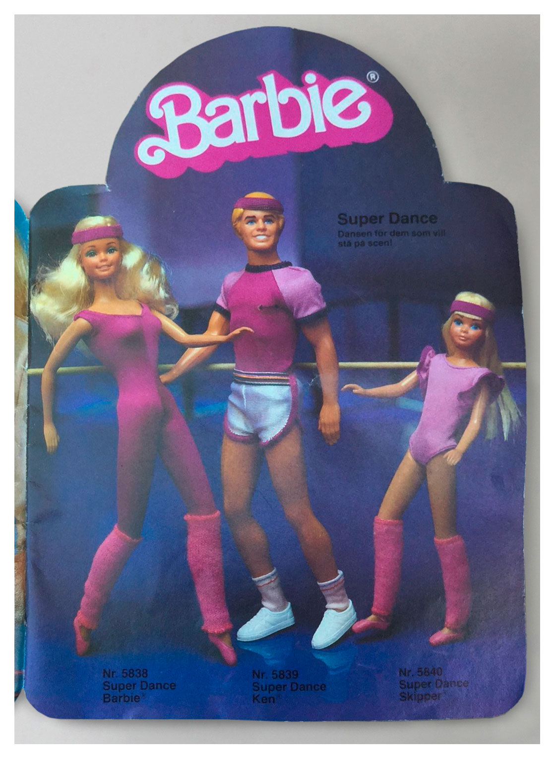 From 1983 Swedish Barbie booklet