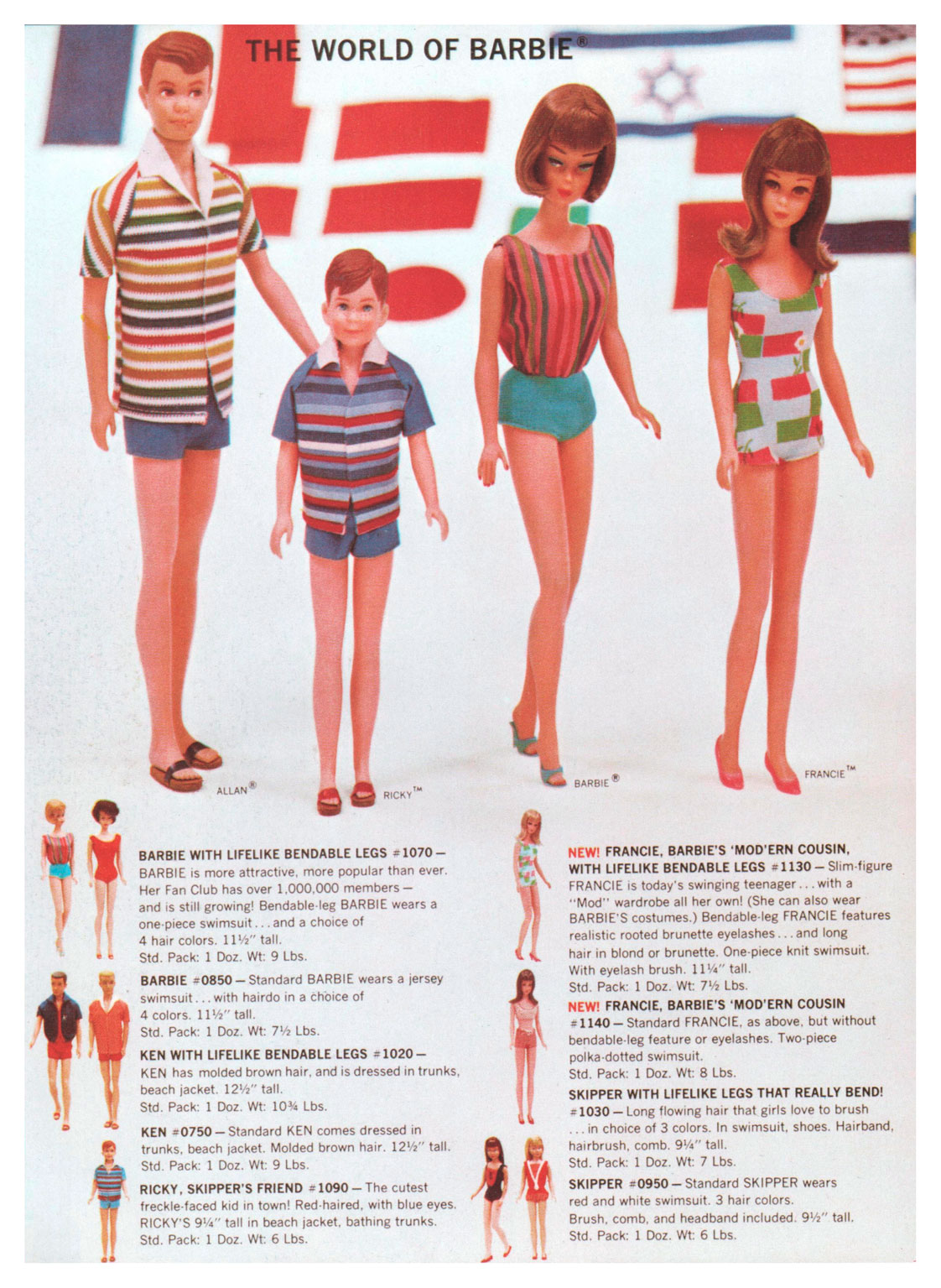 From Mattel Toys 1966 catalogue