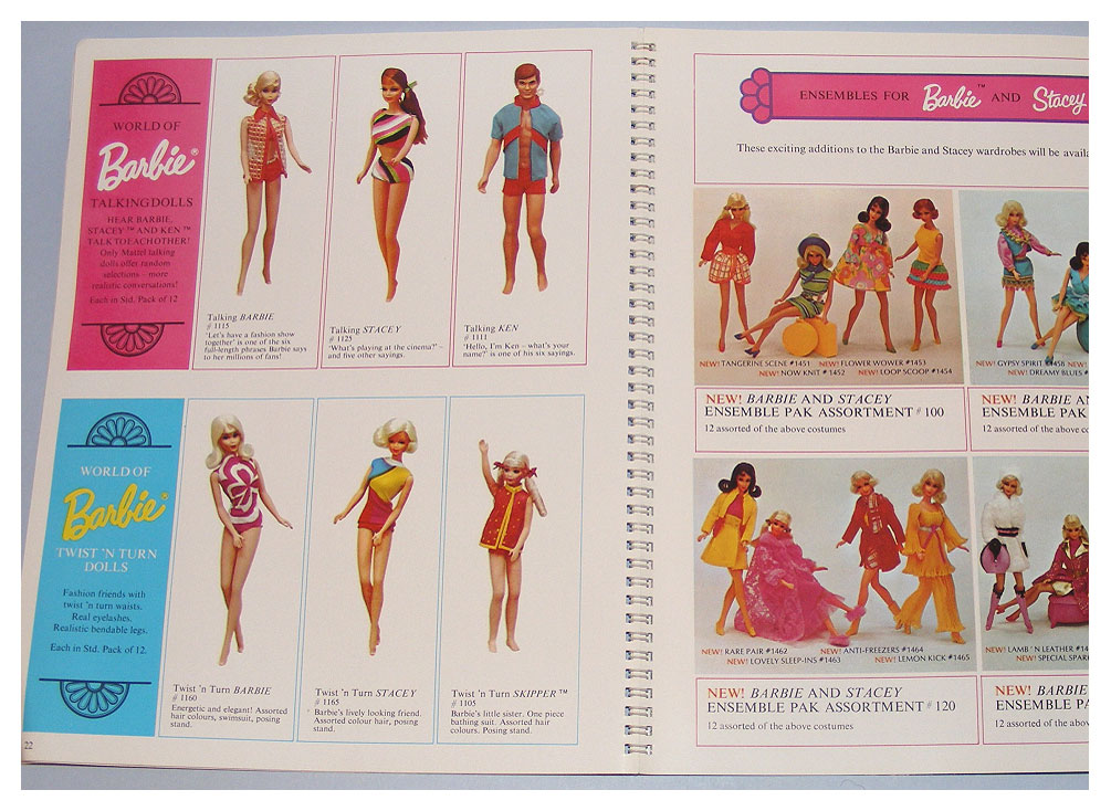 From 1970 British Mattel catalogue