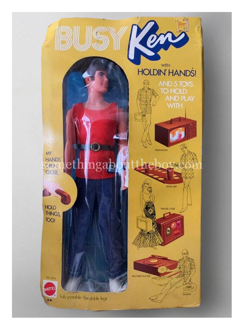 1972 #3314 Busy Ken in original packaging