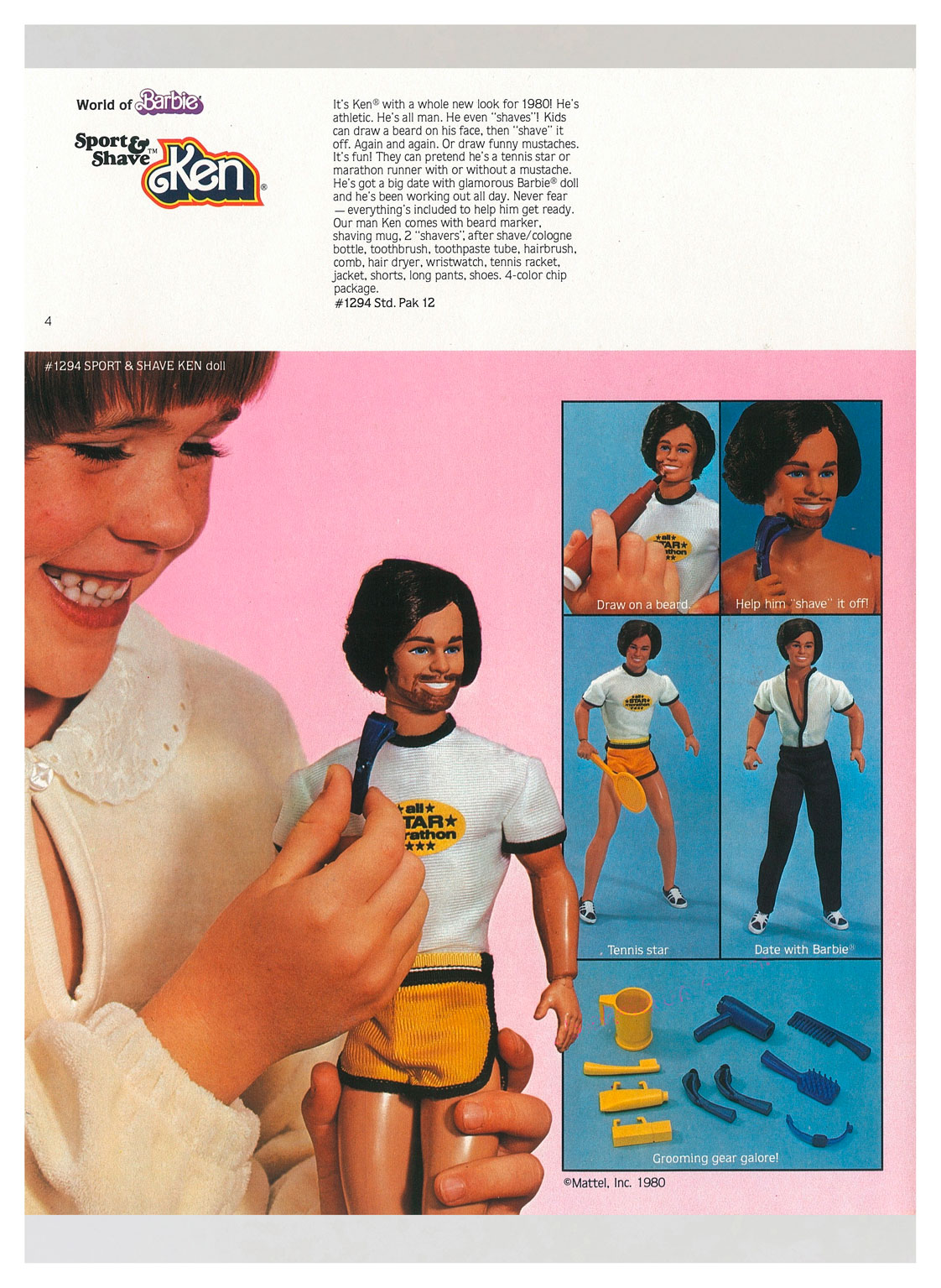 From 1980 Mattel Movin' Ahead catalogue