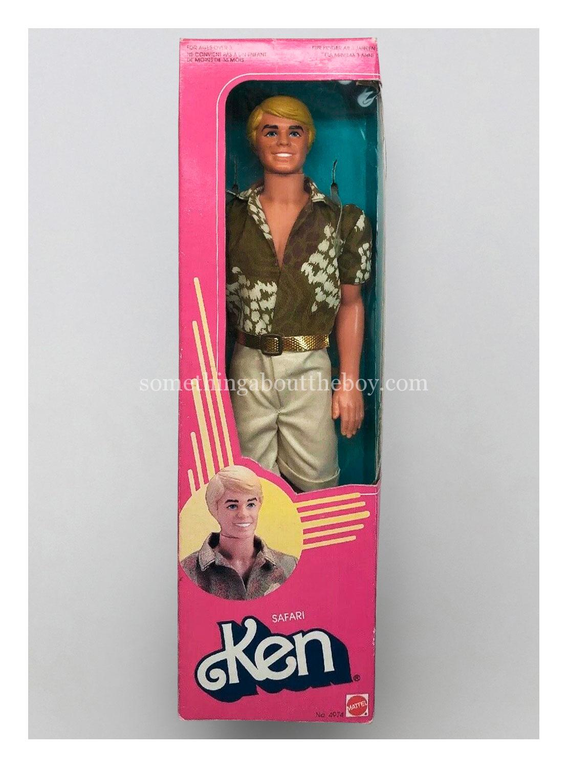 1984 #4974 Safari Ken in European packaging