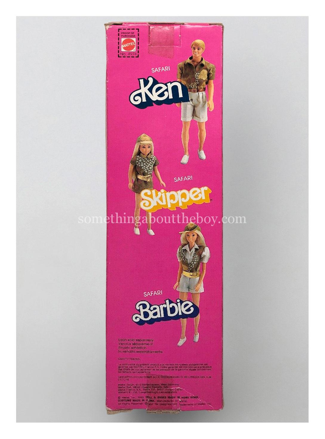 1984 #4974 Safari Ken European packaging