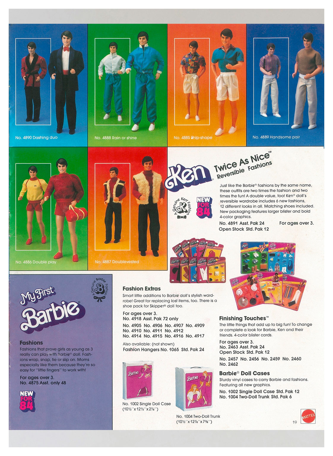 From Mattel Toys 1984 catalogue