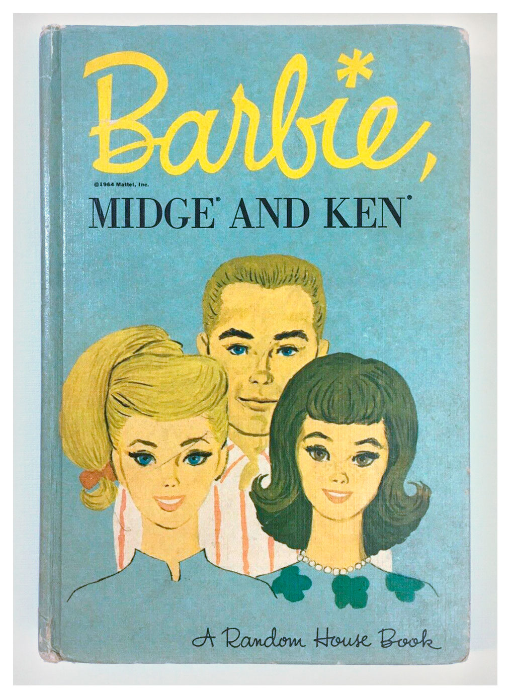 1964 Barbie, Midge and Ken book by Random House