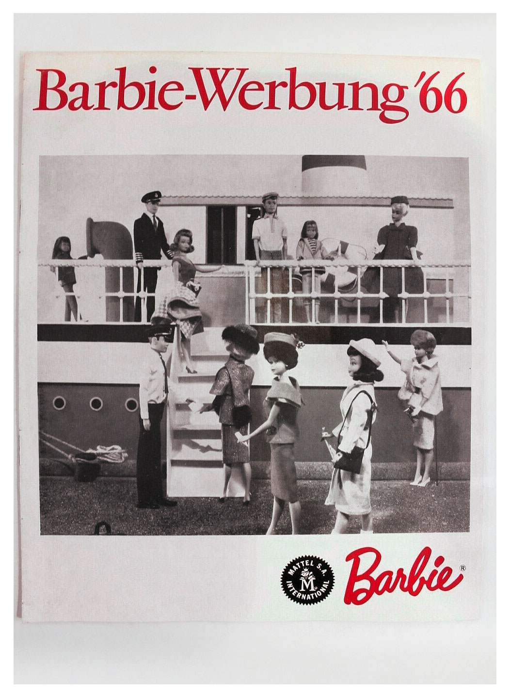 1966 German Barbie Werbung 66 brochure