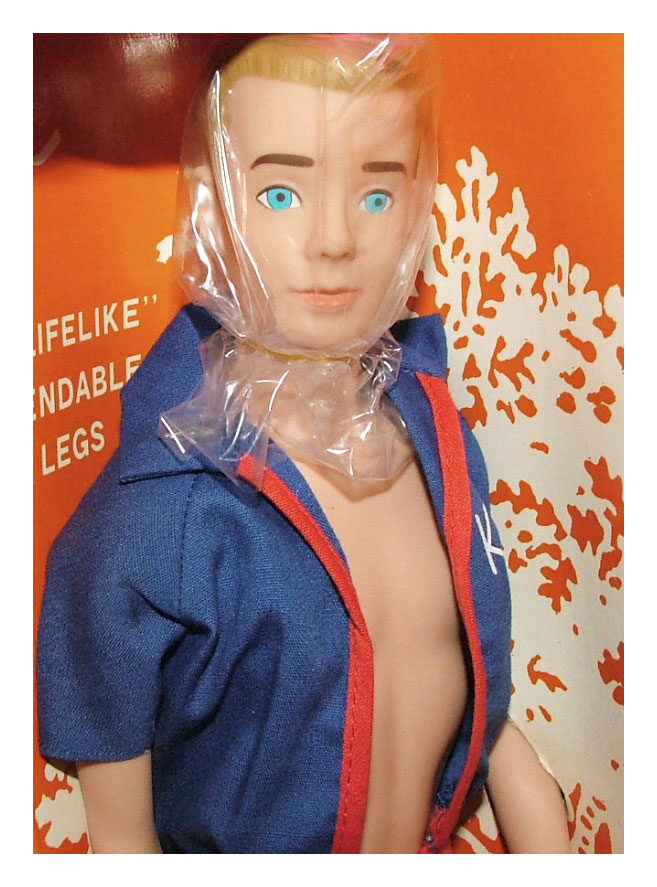 1965 #1020 blonde Ken with original bag