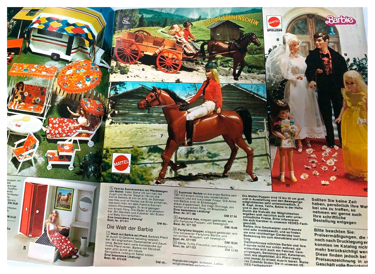 From 1977 German Vedes Spiel + Freizeit catalogue