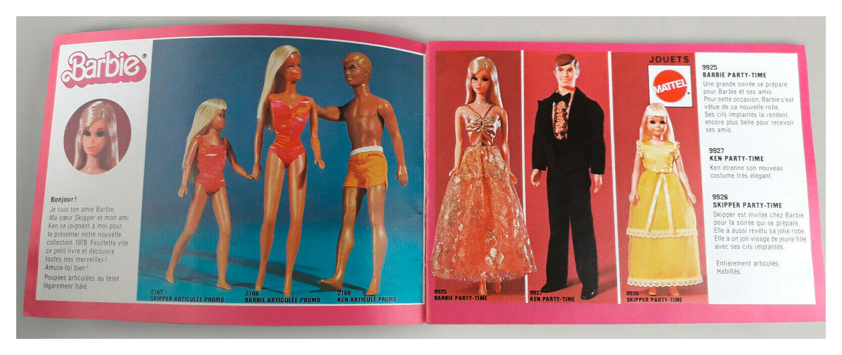 From 1978 French Barbie booklet