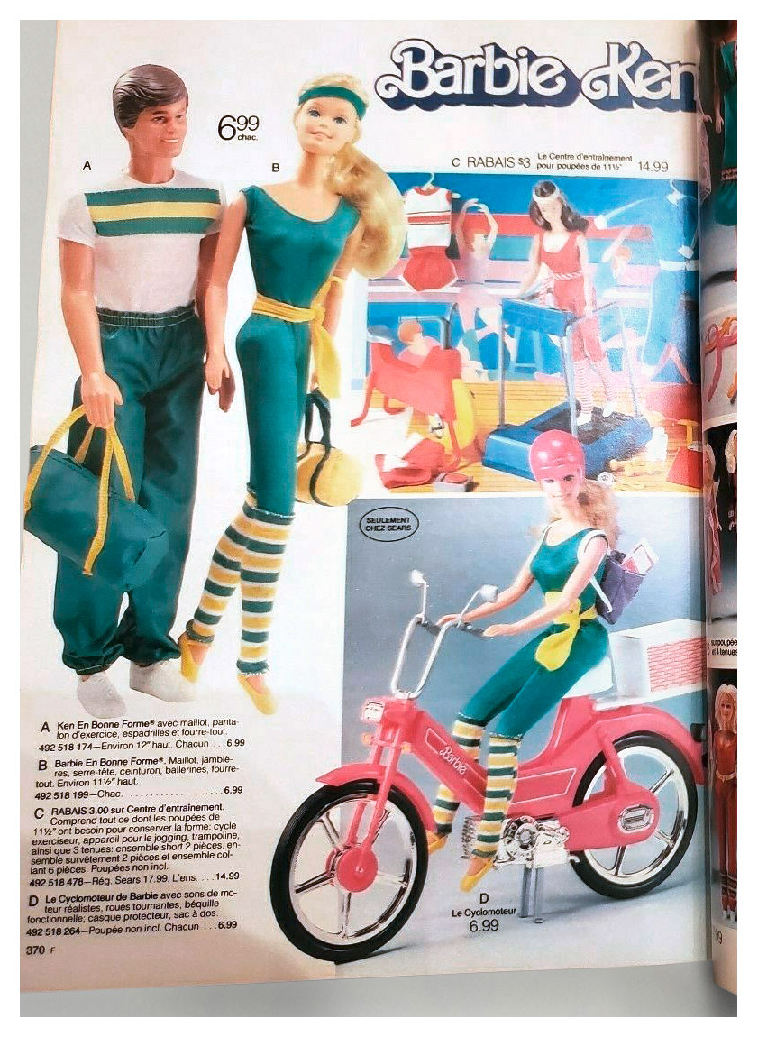 From 1985 French Canadian Sears Christmas catalogue