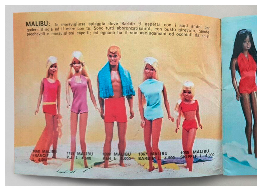 From 1975 Italian Barbie booklet