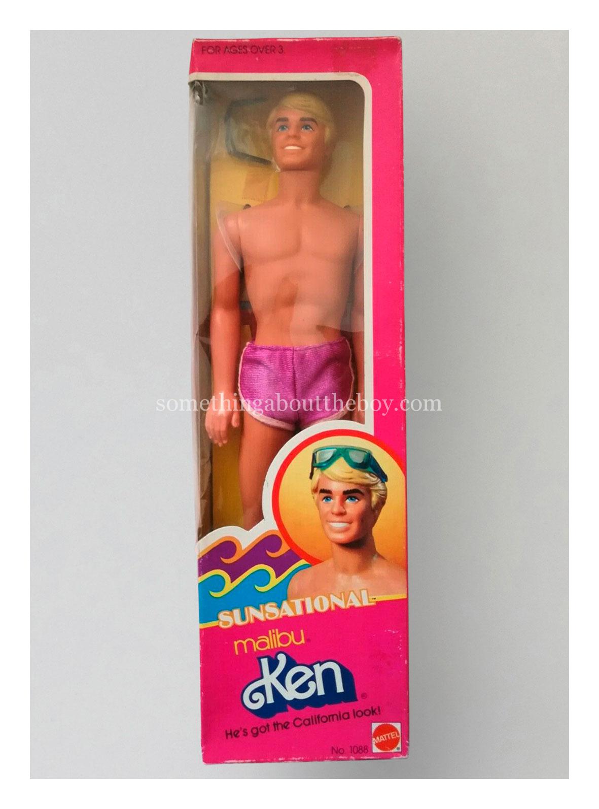 1982 #1088 Sunsational Malibu Ken in original packaging