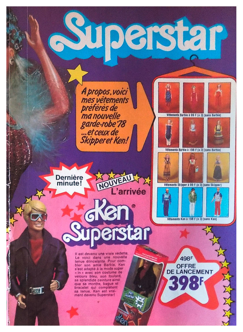 1978 French Superstar Ken advertisement