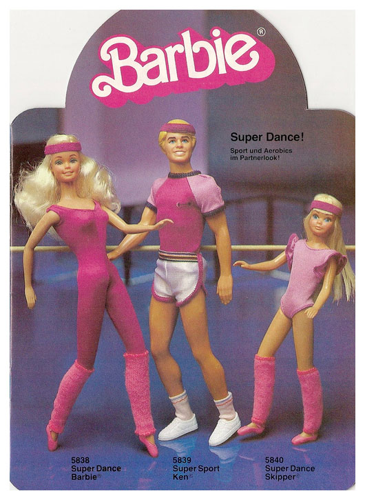 From 1983 German Barbie booklet