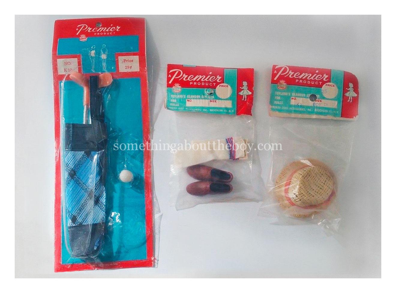 3 accessory sets by Premier Doll Accessories Inc.