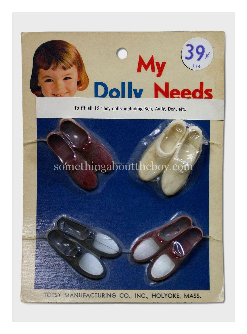 My Dolly Needs shoe set by Totsy