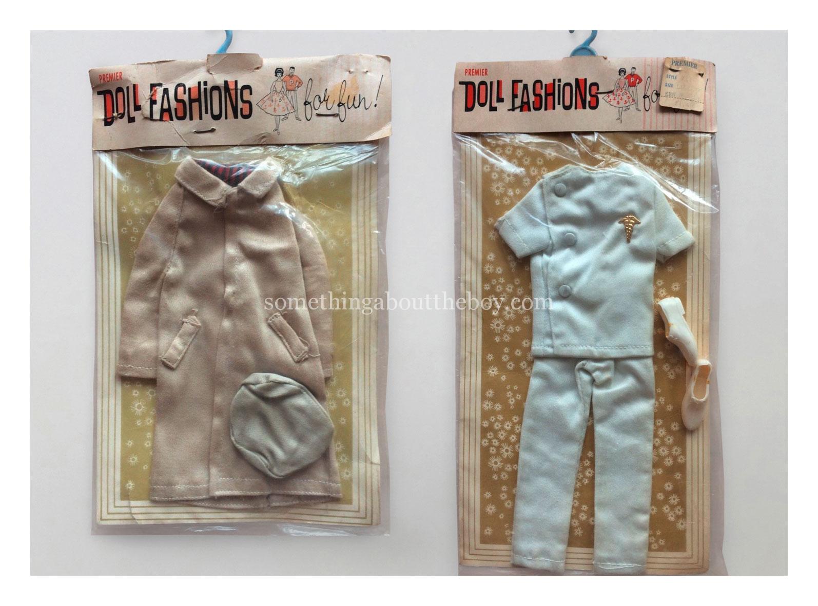 Trenchcoat & Doctor uniform by Premier Doll Togs Inc.